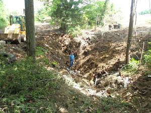 Belle Grove Sinkhole Project Complete